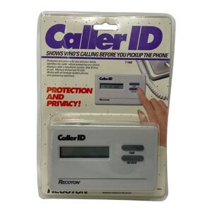 Recoton T1000 Caller ID System with 10 Call Memory FACTORY SEALED‎